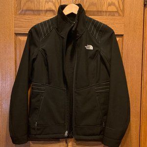 The North Face Women's Medium Black Lightweight Fleece-Lined Winter Jacket